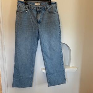 Abercrombie & Fitch Light Blue Boyfriend Jeans
